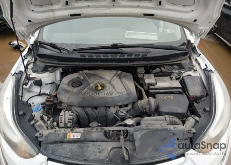 2016 Hyundai Elantra Se из США, поврежденный, VIN 5NPDH4AE1GH652750